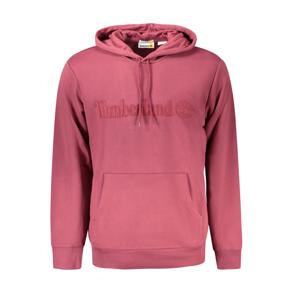 Hooded Sweatshirt Hoodie by Timberland for men in cotton polyester purple features a edgy silhouette, detailed with a edgy hooded neckline and long-sleeve for a refined finish.