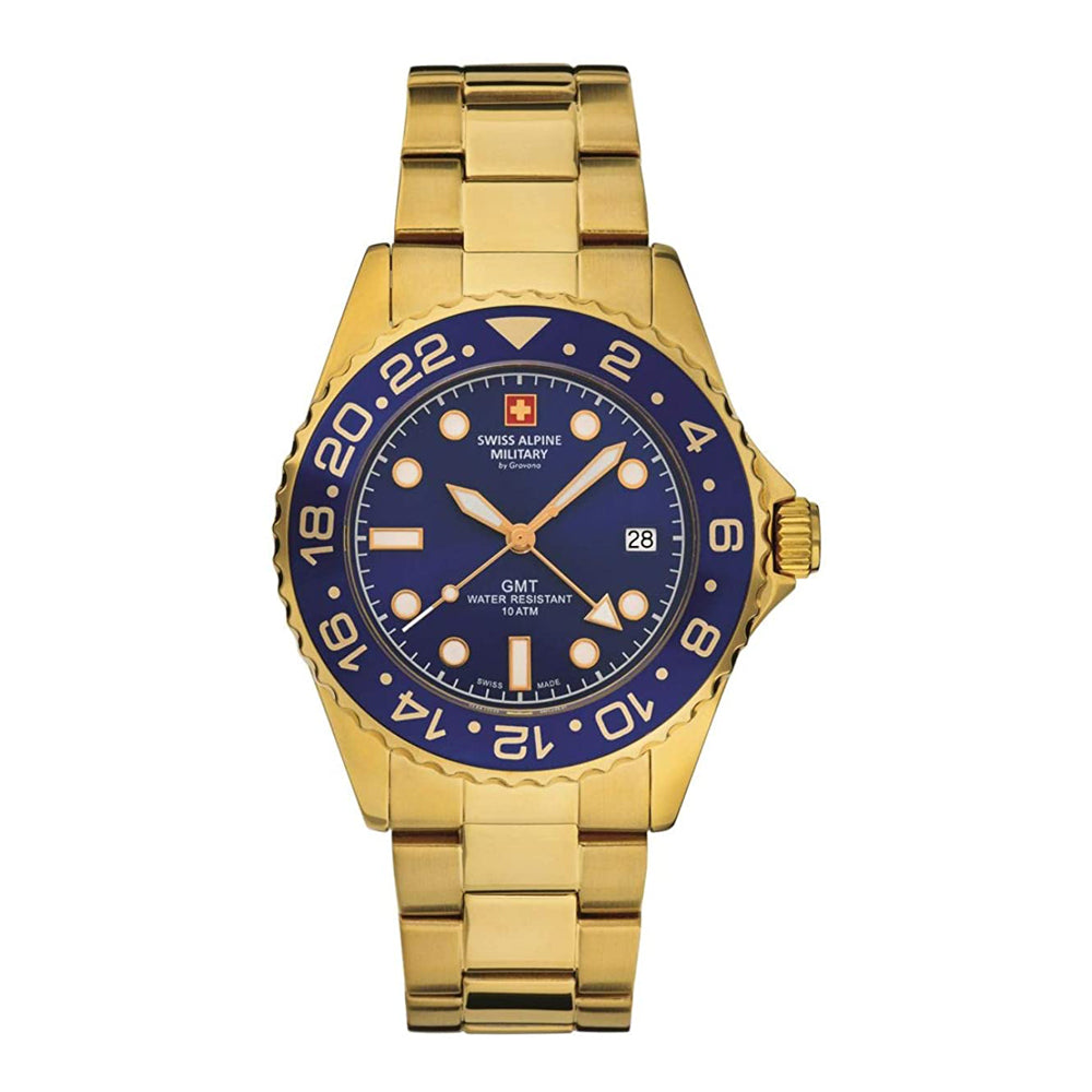 Swiss Alpine Military GMT 7052.1115SAM Men's Watch