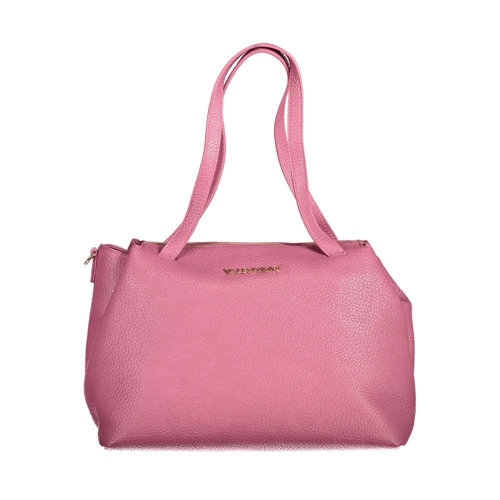 Crossbody Tote Handbag by Mario Valentino for women in polyethylene pink features a exquisite silhouette, showcasing a secure zipper and exquisite internal-pockets with versatile crossbody-strap, adjustable-strap & handle for a exquisite finish.