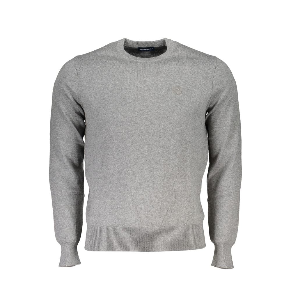 Sweater by North Sails for men in cashmere viscose brown & gray showcases an masterful silhouette, artfully detailed with a masterful wrap crew neckline and for a sophisticated, premium finish.