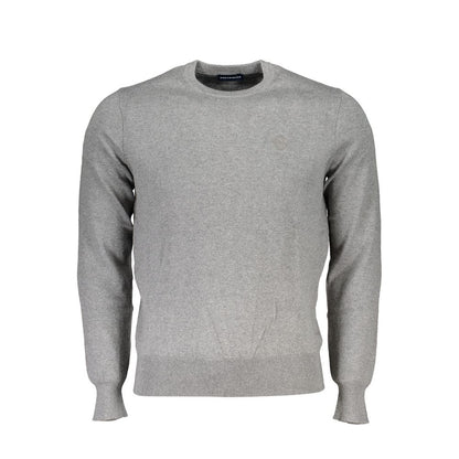 Sweater by North Sails for men in cashmere viscose brown & gray showcases an masterful silhouette, artfully detailed with a masterful wrap crew neckline and for a sophisticated, premium finish.