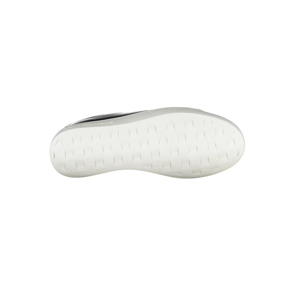 Sneakers by Calvin Klein for women in polyester & polyethylene black features an opulent silhouette from the Women's Athletic Polyester & Polyethylene Sneakers collection, showcasing a signature athletic style with an opulent finish.