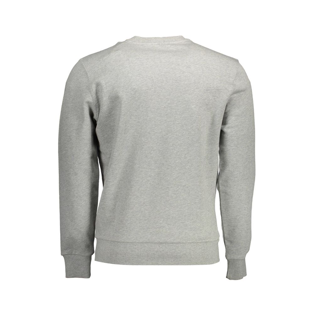 Sweatshirt Sweater by North Sails for men in cotton brown & gray showcases a discreet silhouette, finished with a discreet and for a discreet look.