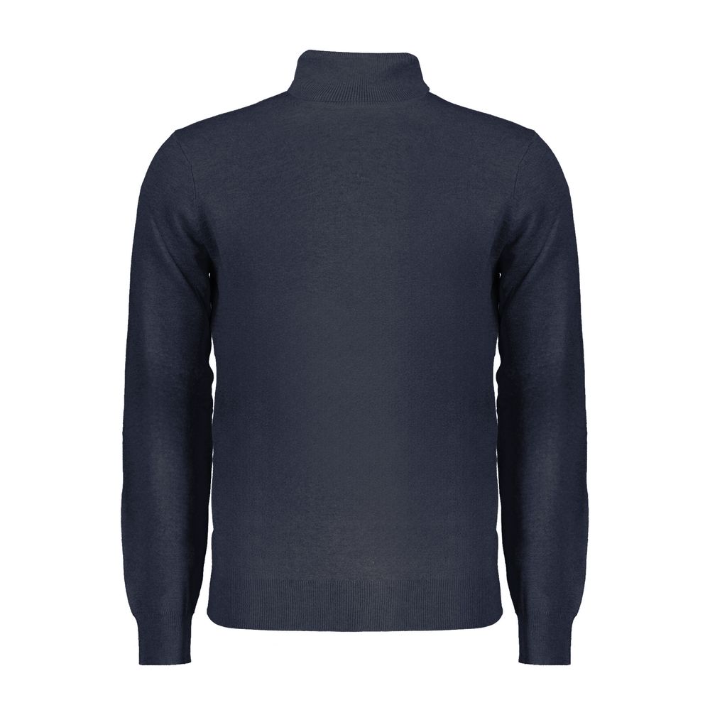 Sweater by Norway 1963 for men in wool polyester & polyamide blue & signature features an tactile silhouette, showcasing a sophisticated and tactile for a refined finish.
