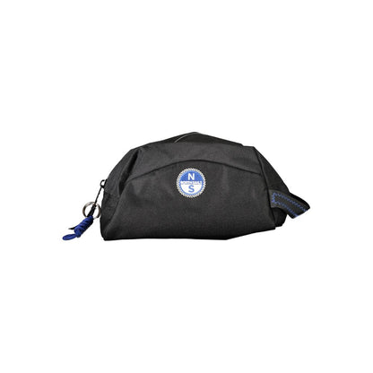 Travel Toiletry Bag by North Sails for men in polyester leather black features a distinguished Polyester Leather Travel Toiletry Bag design with a distinguished zipper, ample internal-pockets, and versatile handle for a distinguished finish.