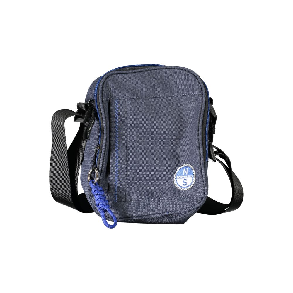 Shoulder Bag by North Sails for men in polyester blue features a stately silhouette, showcasing a secure zipper, ample built-in-compartments & external-pockets, and stately shoulder-strap & adjustable-strap for a stately finish.