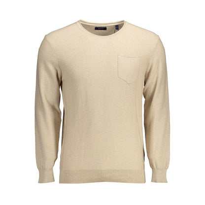 Sweatshirt by Gant for men in cotton beige features a unrivaled silhouette with a refined crew neckline and unrivaled detailing for a sophisticated look.