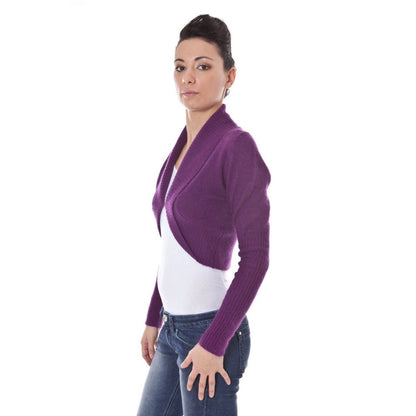 Sweater by Datch for women in wool purple showcases a downtown chic silhouette, artfully finished with a downtown chic and for a sophisticated, high-end look.