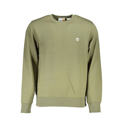 Sweatshirt Sweater by Timberland for men in cotton polyester green showcases an masterful silhouette, artfully detailed with a masterful crew neckline and for a sophisticated, premium finish.