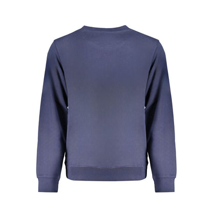 Sweatshirt by Wrangler for men in cotton blue & print features an provocated silhouette, detailed with a provocated and a refined for a sophisticated aesthetic.