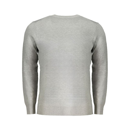 Sweatshirt by Norway 1963 for men in wool polyester & polyamide gray, brown & signature features an provocated silhouette, detailed with a provocated and a refined for a sophisticated aesthetic.