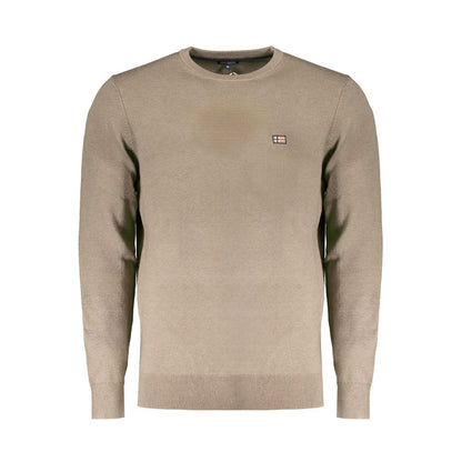 Sweater by Norway 1963 for men in wool polyester & polyamide brown showcases an masterful silhouette, artfully detailed with a masterful crew neckline and for a sophisticated, premium finish.
