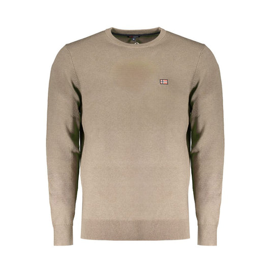 Sweater by Norway 1963 for men in wool polyester & polyamide brown showcases an masterful silhouette, artfully detailed with a masterful crew neckline and for a sophisticated, premium finish.