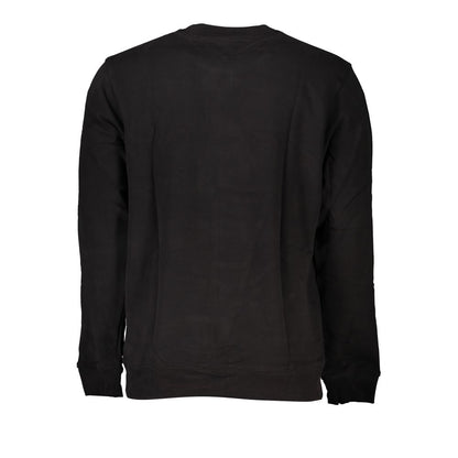 Sweatshirt by Tommy Hilfiger for men in organic cotton black & print features an magnificent silhouette, showcasing a sophisticated and detail for a truly magnificent finish.