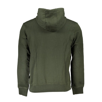 Hooded Sweatshirt by Napapijri for men in cotton polyester green features an enviable silhouette, showcasing a premium and refined for a truly enviable finish.