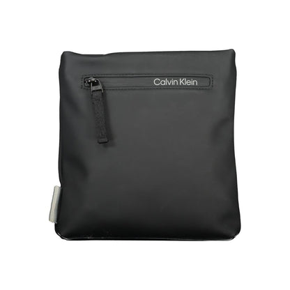 Shoulder Bag by Calvin Klein for men in polyester & polyethylene black features a effortless sophistication silhouette, secured by a zipper with ample external-pockets & internal-pockets and versatile shoulder-strap & adjustable-strap for a effortless sophistication finish.