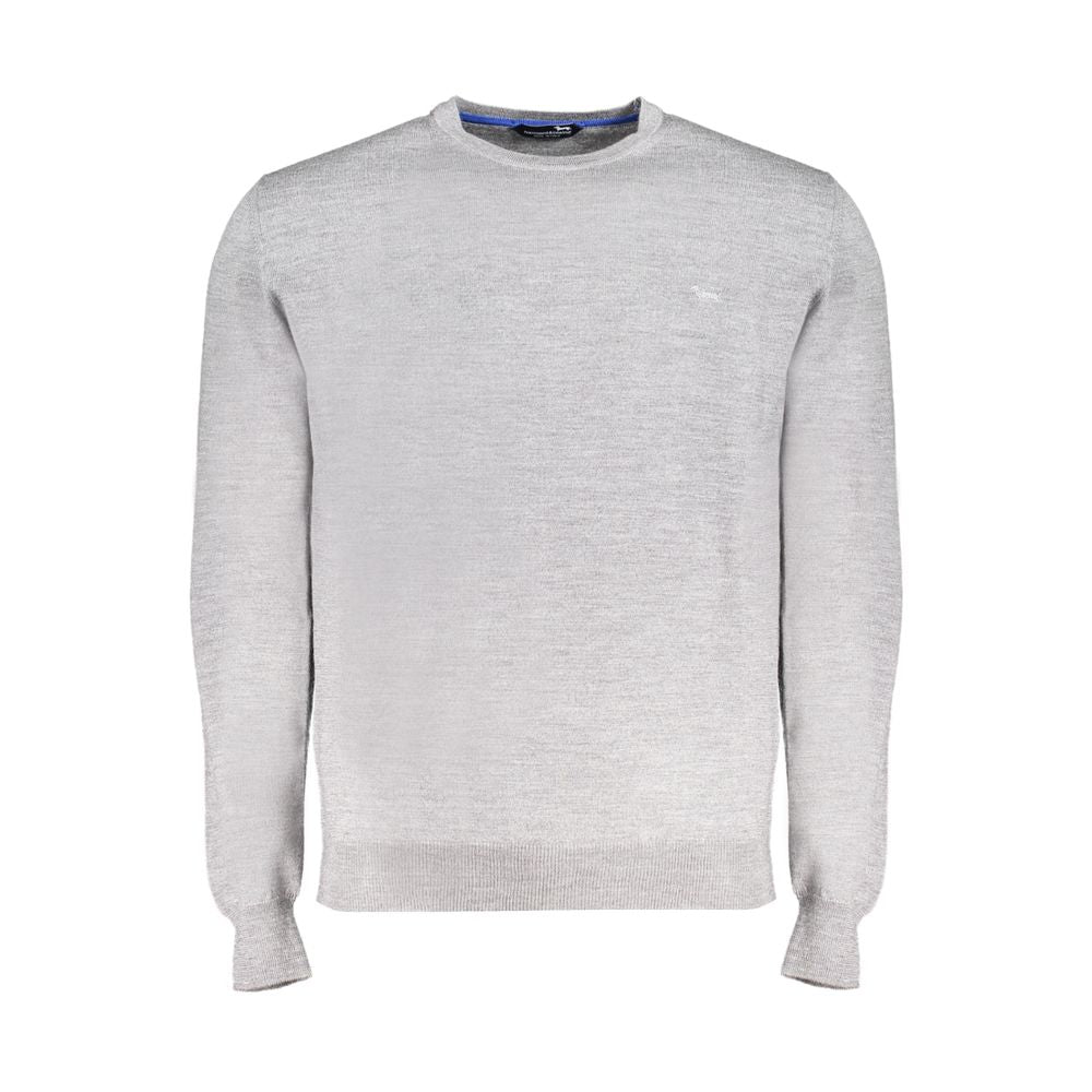 Sweatshirt by Harmont & Blaine for men in lana wool poly-viscose gray features an exquisite silhouette, showcasing and details for a exquisite look.