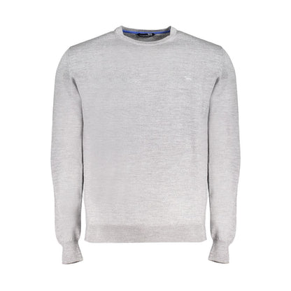 Sweatshirt by Harmont & Blaine for men in lana wool poly-viscose gray features an exquisite silhouette, showcasing and details for a exquisite look.