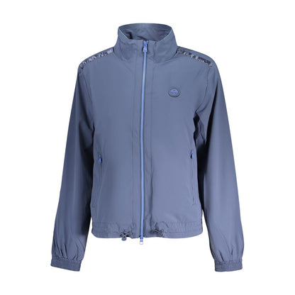 Jacket by North Sails for women in nylon blue showcases a enveloping silhouette, artfully detailed with a enveloping and premium pockets for a truly enveloping finish.
