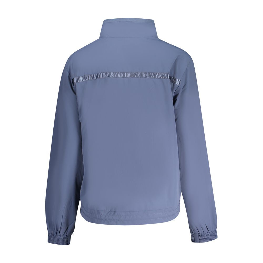 Jacket by North Sails for women in nylon blue features an utilitarian silhouette with a refined , showcasing sophisticated pockets for an utilitarian aesthetic.