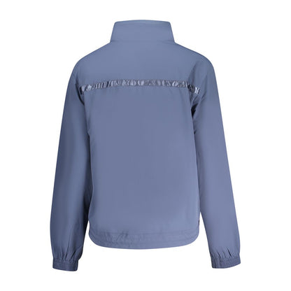 Jacket by North Sails for women in nylon blue features an utilitarian silhouette with a refined , showcasing sophisticated pockets for an utilitarian aesthetic.