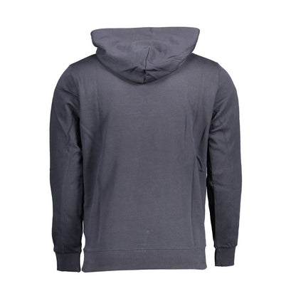 Hooded Sweatshirt Hoodie by U.S. POLO ASSN. for men in cotton blue features a slouchy chic silhouette, detailed with a slouchy chic and a signature hooded neckline for an elevated aesthetic.