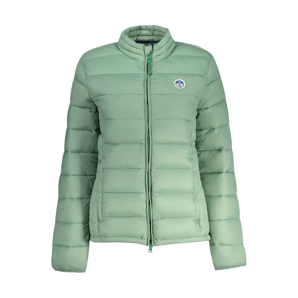 This Jacket by North Sails for women in polyamide green showcases a magnificent silhouette, meticulously crafted with a distinctive and functional pockets for a magnificent finish.