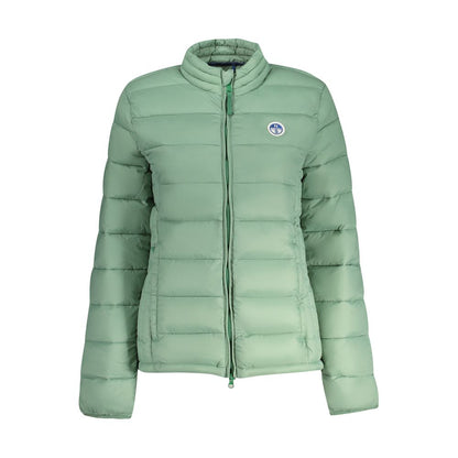 This Jacket by North Sails for women in polyamide green showcases a magnificent silhouette, meticulously crafted with a distinctive and functional pockets for a magnificent finish.