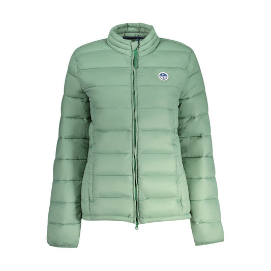 This Jacket by North Sails for women in polyamide green showcases a magnificent silhouette, meticulously crafted with a distinctive and functional pockets for a magnificent finish.
