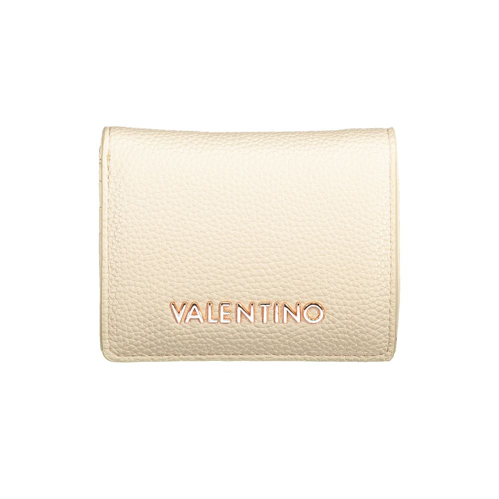 Mario Valentino Polyethylene Cardholder Wallet - Beige
