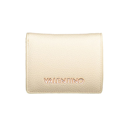 Mario Valentino Polyethylene Cardholder Wallet - Beige