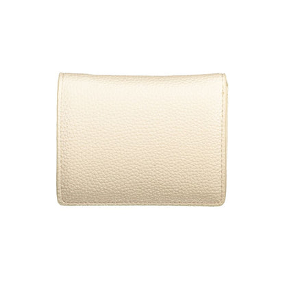Mario Valentino Polyethylene Cardholder Wallet - Beige