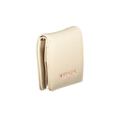 Mario Valentino Polyethylene Cardholder Wallet - Beige