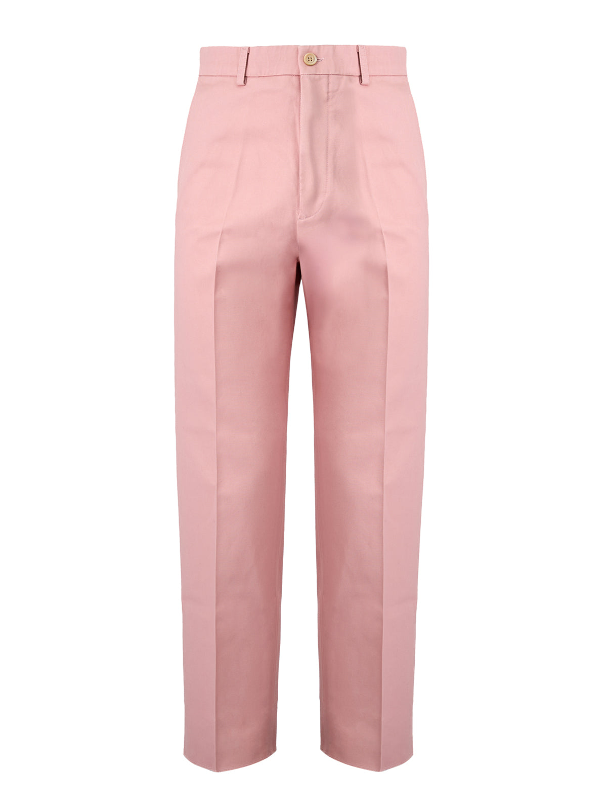 Pants by Gucci for men in cotton pink features a enduring silhouette, showcasing a enduring and long with a for a premium, tailored aesthetic.