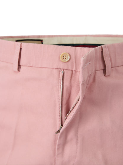 Pants by Gucci for men in cotton pink features an understated silhouette, showcasing a sophisticated and long with a refined for an understated, polished aesthetic.