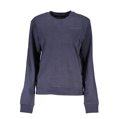 Sweatshirt Sweater by North Sails for women in organic cotton blue showcases an masterful silhouette, artfully detailed with a masterful round neckline and for a sophisticated, premium finish.