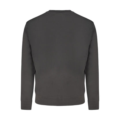 Sweatshirt by Hugo Boss for men in cotton black & print features an magnificent silhouette, showcasing a sophisticated and detail for a truly magnificent finish.