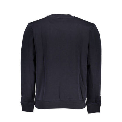 Sweatshirt Sweater by Napapijri for men in cotton polyester blue features an polished silhouette, showcasing refined and a sophisticated for a truly polished finish.