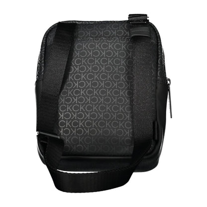 Shoulder Bag by Calvin Klein for men in polyester & polyethylene black features a effortless chic silhouette with a secure , ample external-pockets & internal-pockets, and versatile shoulder-strap & adjustable-strap for a effortless chic finish.