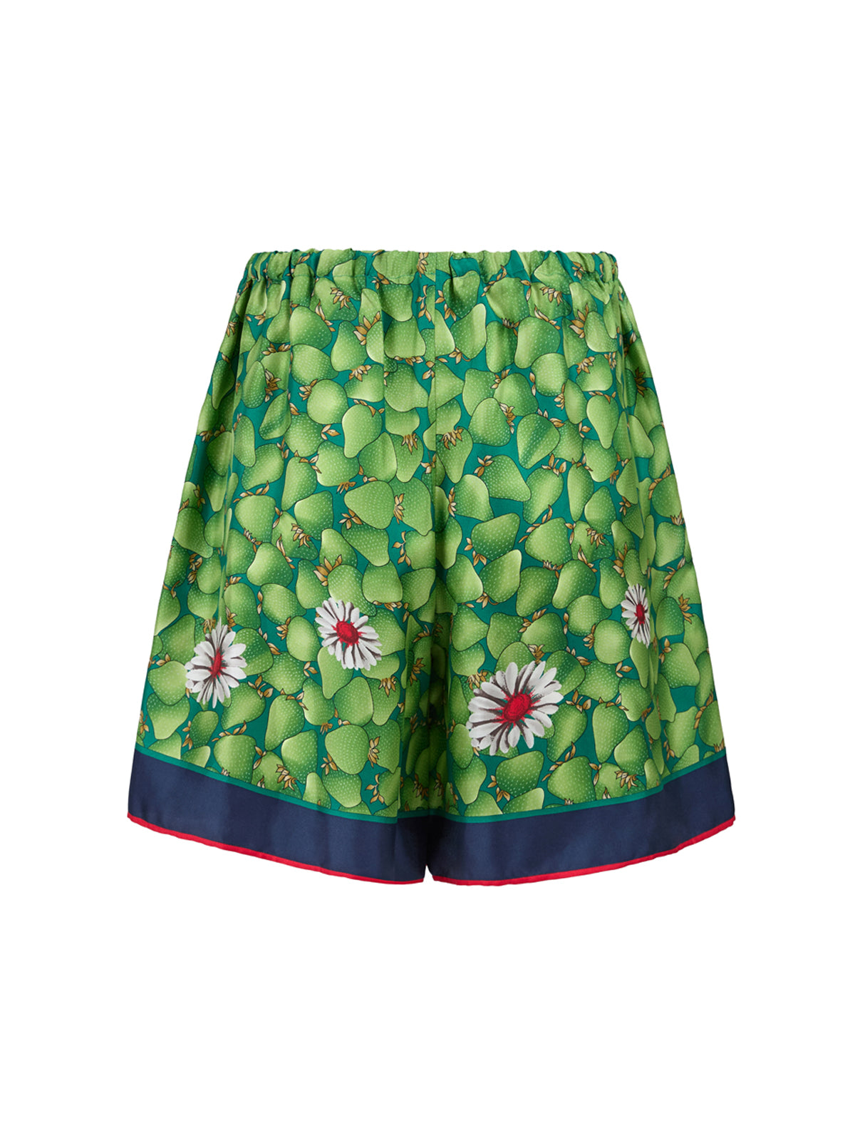 Shorts by Gucci for women in silk green features a resort ready with a short and , showcasing a resort ready silhouette for a premium finish.