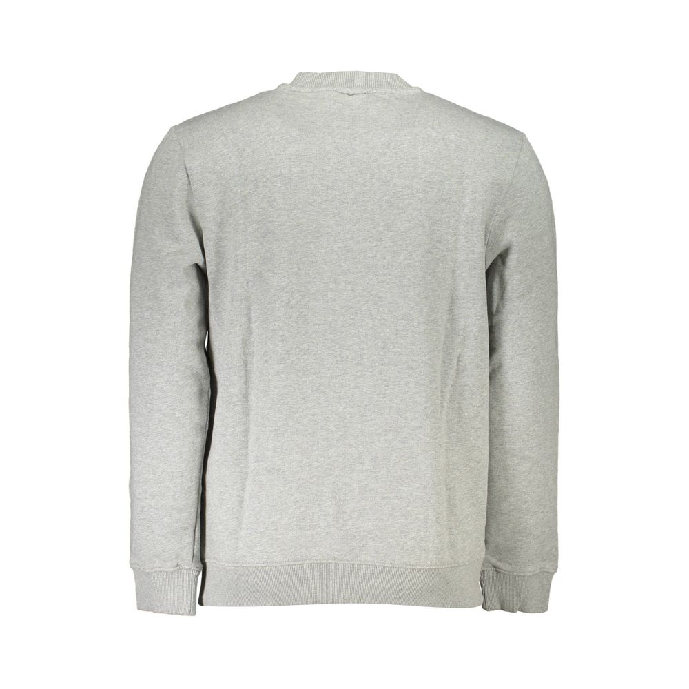 Sweatshirt by Napapijri for men in organic cotton & polyester gray features a unrivaled silhouette with a refined and unrivaled detailing for a sophisticated look.