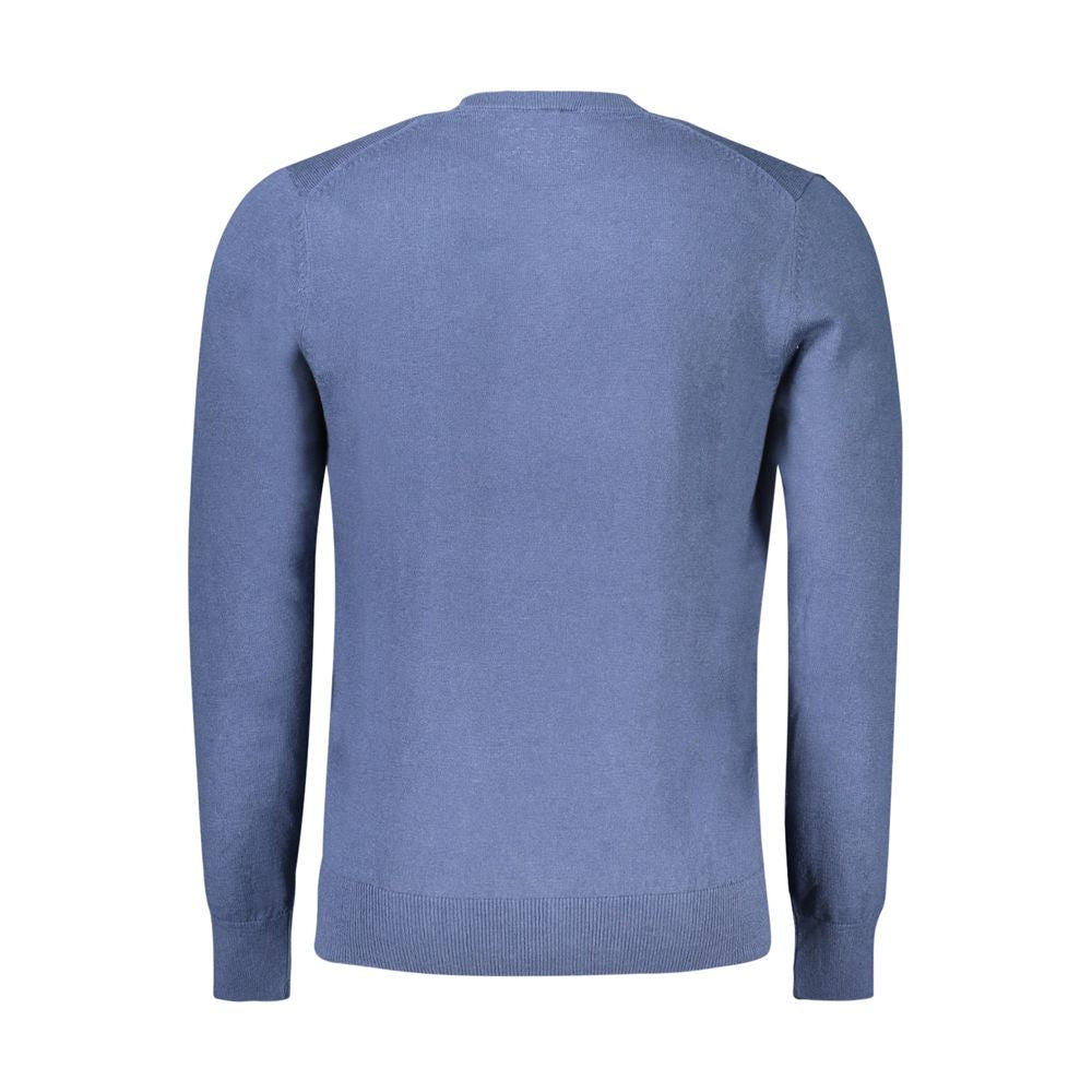 This Sweater by North Sails for men in wool cotton blue presents a understated silhouette, featuring a sophisticated and for a understated finish.