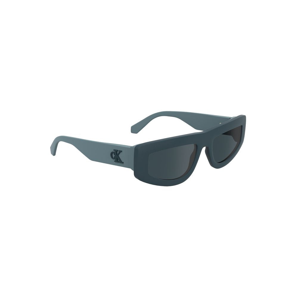 Sunglasses by Calvin Klein for women in and blue featuring an opulent with a sophisticated blue coloured frame finish and high-performance .