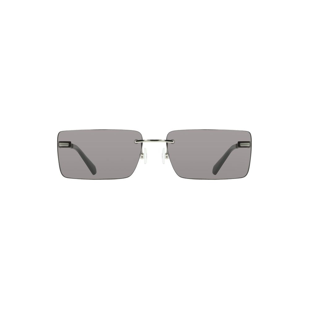 Sunglasses by Calvin Klein for women in cotton black features an ethereal with black coloured frame frames and for a ethereal finish.
