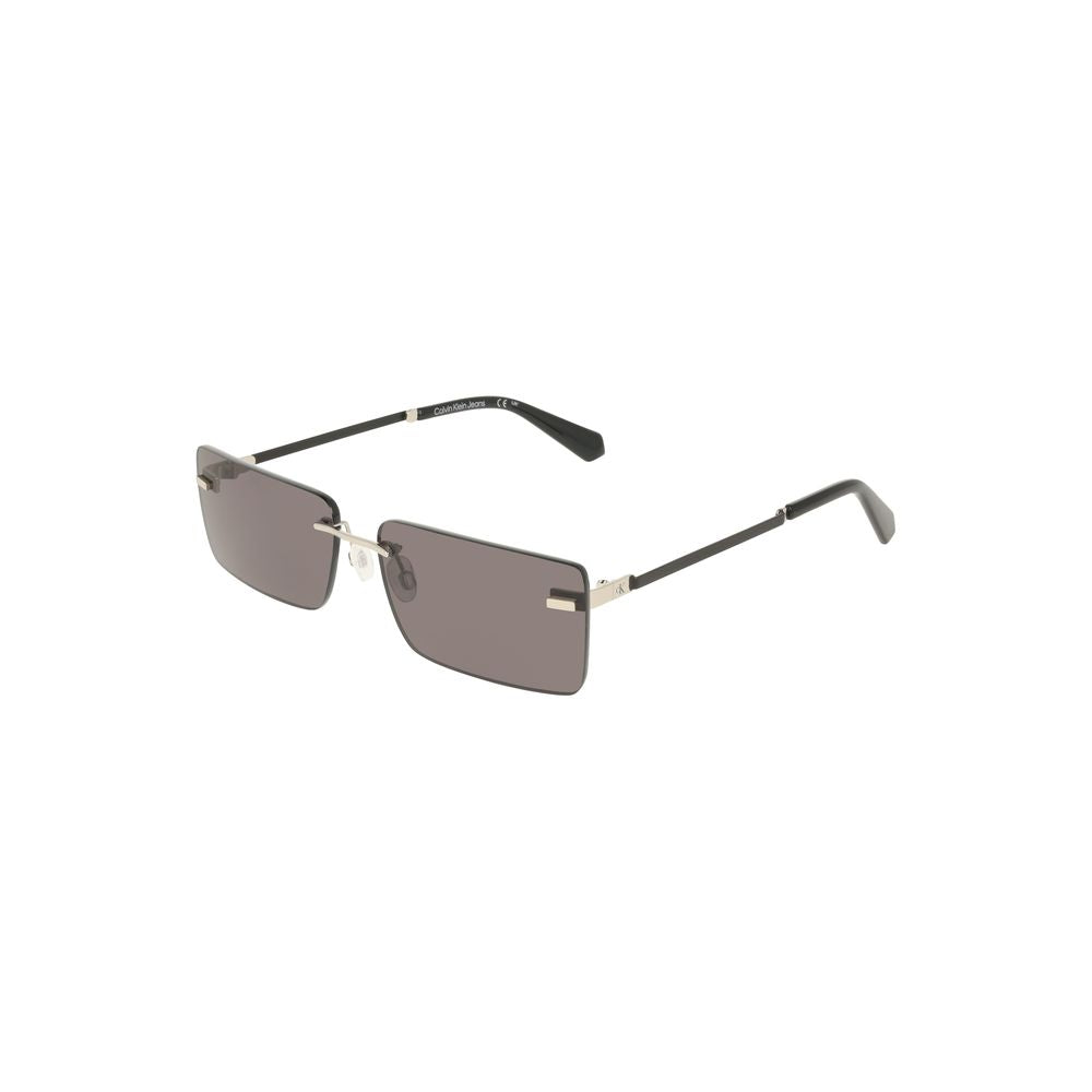 Sunglasses by Calvin Klein for women in cotton black showcases a ethereal silhouette, featuring black coloured frame with for a ethereal finish.
