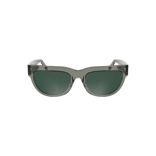 Sunglasses by Calvin Klein for women in gray features an ethereal square frame design with gray coloured frame frames and for a ethereal finish.