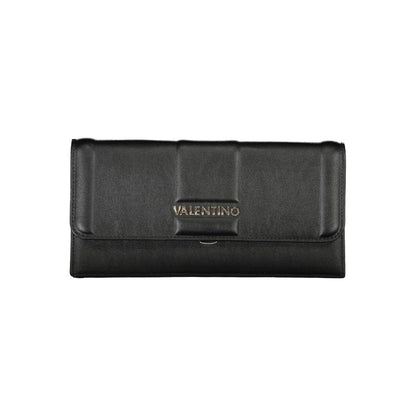 This Evening Pouch Handbag by Mario Valentino for women in polyethylene and black presents a sculptural silhouette featuring a secure snap, ample document-holder & internal-pockets, and versatile shoulder-strap & detachable-strap for a sculptural finish.