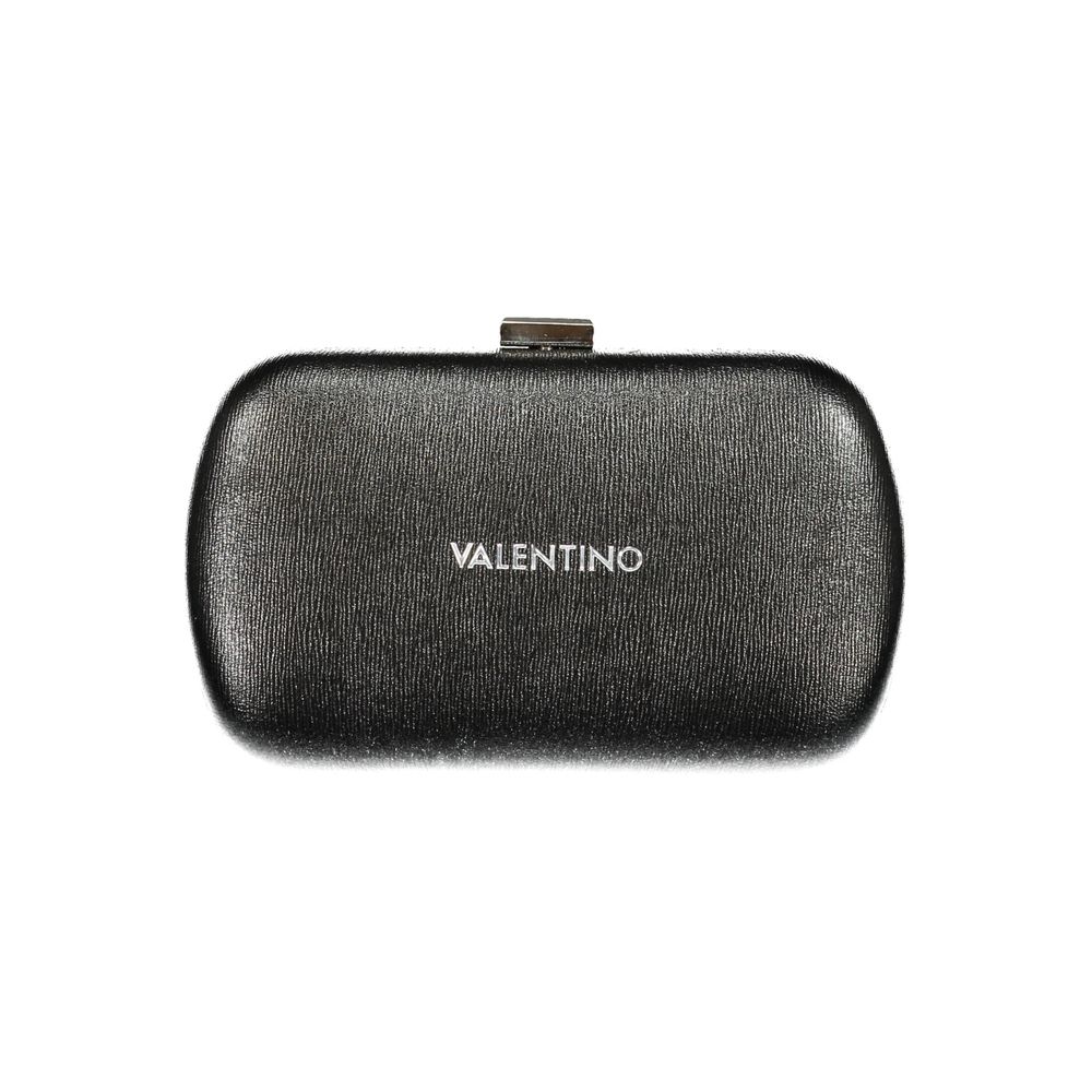 Handbag by Mario Valentino for women in polyethylene black features a exquisite silhouette, showcasing a secure snap and exquisite with versatile shoulder-strap & detachable-strap for a exquisite finish.