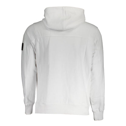 Hooded Sweatshirt Hoodie by Calvin Klein for men in cotton white features a edgy silhouette, detailed with a edgy and for a refined finish.