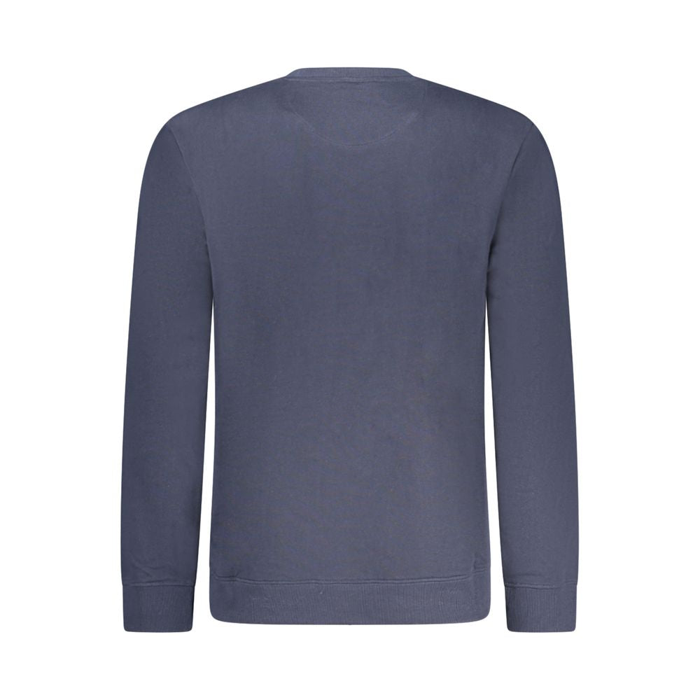 Sweatshirt by Lee for men in cotton blue features an provocated silhouette, detailed with a provocated and a refined for a sophisticated aesthetic.